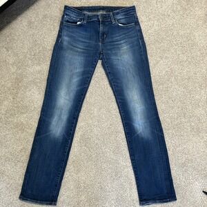 Denim & Supply Ralph Lauren Jeans Women's 28 X  30 Straight Blue Stretch Denim